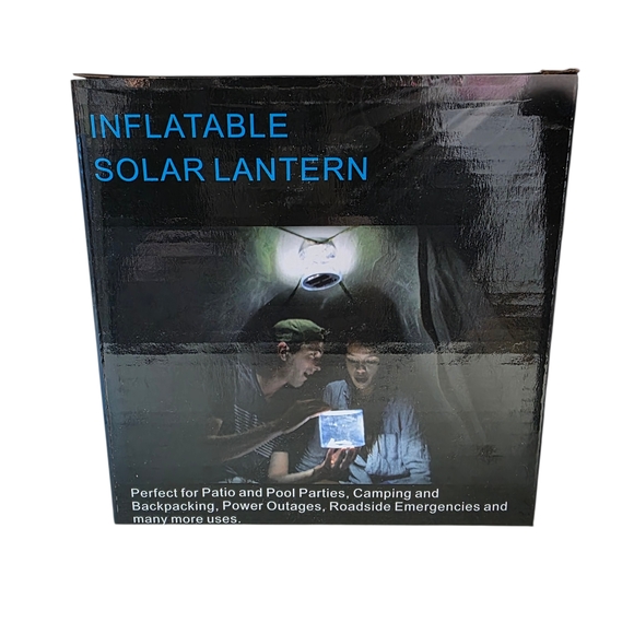 Solar Lantern Inflatable Color Changing Barto Solar Lantern - Picture 3 of 9